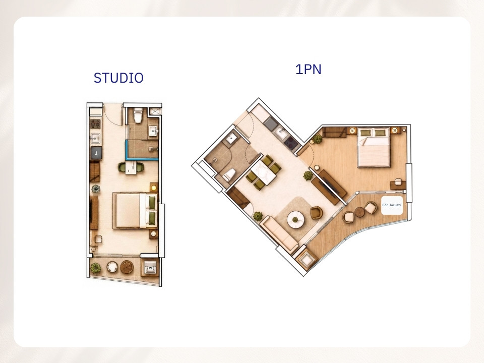 layout can ho alora nha trang studio va 1pn