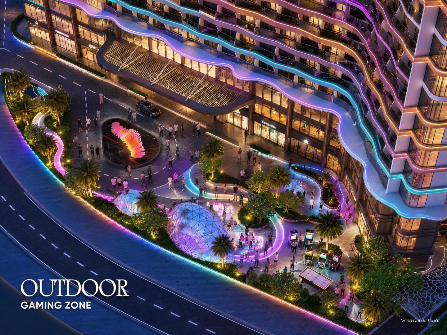 outdooor gaming zone